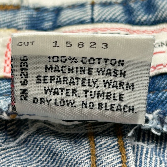 Vintage Guess by Georges Marciano Jeans Womens 29 Size 25x25 Light Wash USA 90s - Picture 13 of 16